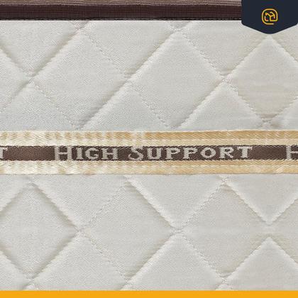 Imagem de Cama Box Baú com Colchão de Molas Ensacadas Luxury Solteiro 88cm