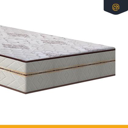Imagem de Cama Box Baú com Colchão de Molas Ensacadas Luxury Solteiro 88cm