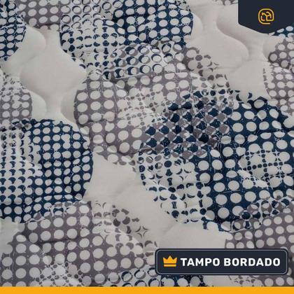 Imagem de Cama Box Baú com Colchão de Molas Ensacadas Ortobom ISO SuperPocket Viúva 128 cm