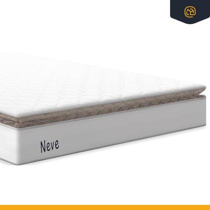 Imagem de Cama Box Baú com Colchão de Molas Ensacadas Pillow Top Neve Queen 158 cm