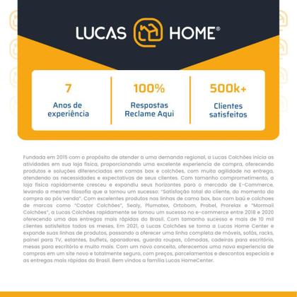 Imagem de Cama Box Baú com Colchão Espuma D33 Pillow In Anjos Ortosleep Casal 138x188x60cm