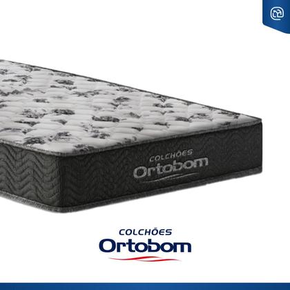 Imagem de Cama Box Baú com Colchão Ortobom de Espuma D33 ISO 100 Solteiro 78 cm