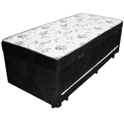 Imagem de Cama Box Baú Conjugada D33 Solteiro Com Cama Auxiliar 3 Em 1 Bicama