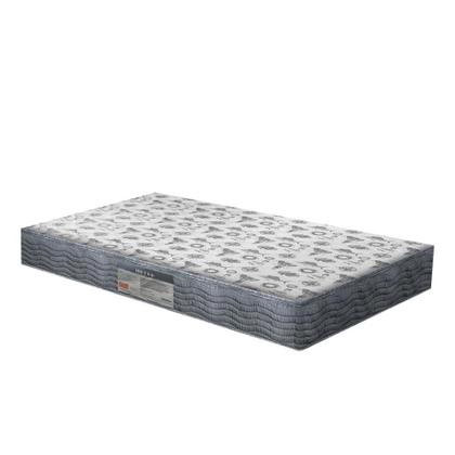 Imagem de Cama Box Baú e Auxiliar Solteiro Branca Colchão D33 Ortobom ISO 100 88x188x60 cm