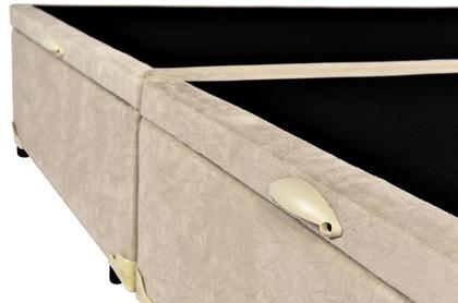 Imagem de Cama Box Baú King + Colchão de Molas Ensacadas Airtech Springpocket 203x193X70