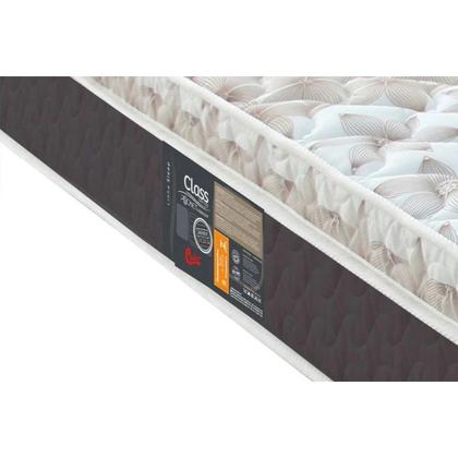 Imagem de Cama Box Baú King: Colchão Molas Ensacadas Castor Pocket Class Híbrido + Base CRC Courano Black(193x203)