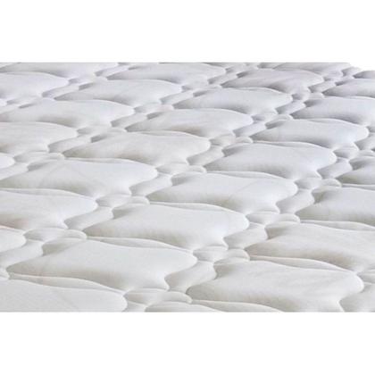 Imagem de Cama Box Baú King: Colchão Molas Ensacadas Castor Pocket Revolution Híbrido + Base CRC Courano White(193x203)