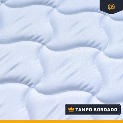 Imagem de Cama Box Baú King com Colchão de Espuma D45 com Pillow Top