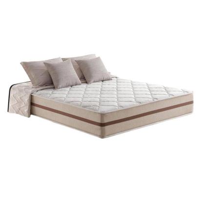 Imagem de Cama Box Baú King Tecido Sintético Preto com Colchão Pillow Angel - Bello Box - Molas Ensacadas