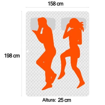 Imagem de Cama Box Baú Queen Bipartido Sintético + Colchão Molas Ensacadas Sereneprime Sonnolux 158x198x69 Marrom