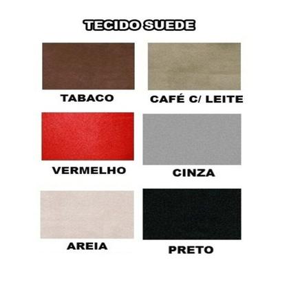 Imagem de Cama Box Bau Queen Com Auxiliar Semi Ortopédica Suede 1.58 x 1.98 x 0.50