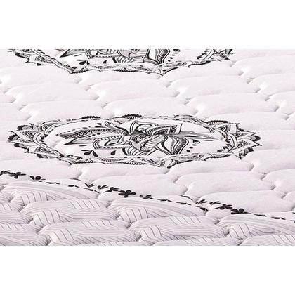 Imagem de Cama Box Baú Solteiro: Colchão Espuma Polar D45 Pérola + Base CRC Suede Black(88x188)