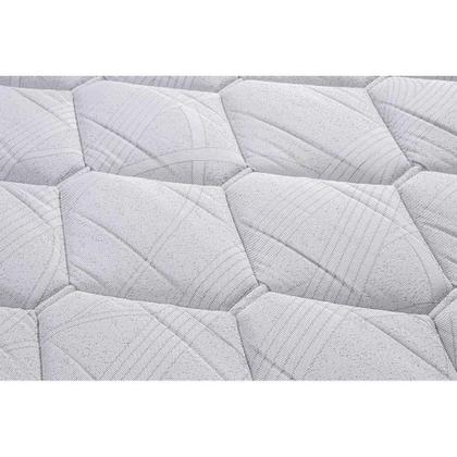 Imagem de Cama Box Baú Solteiro: Colchão Molas MasterPocket Ensacadas Herval La Playa C1634 + Base CRC Suede Gray (88x188x28)
