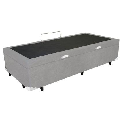 Imagem de Cama Box Baú Solteiro + Colchão Portobel De Molas Ravena