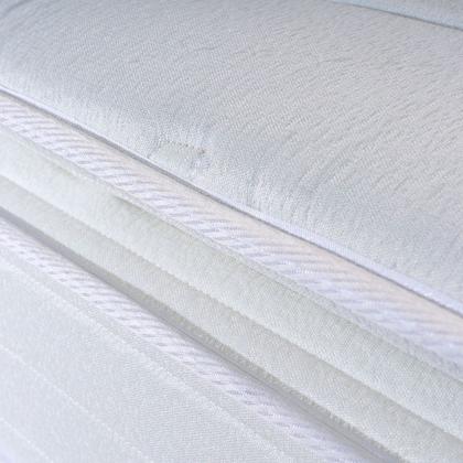 Imagem de Cama Box Baú Solteiro Hellen Orto Konfort Espuma D33 Pillow Top 88x188x60cm