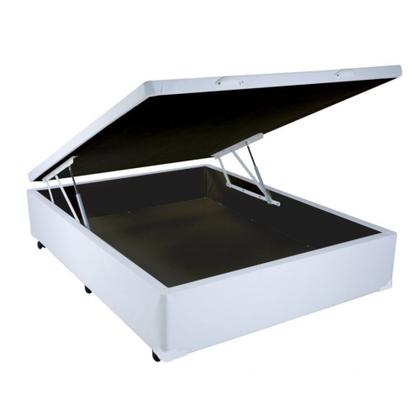 Imagem de cama box baú viúva mais colchão de mola superlastic viúva 22x188x128