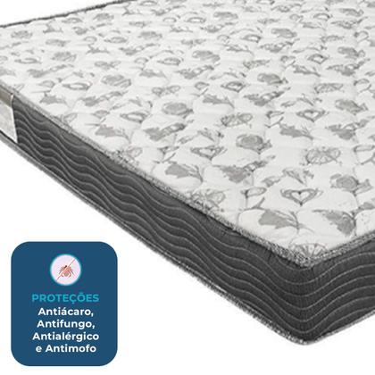 Imagem de Cama Box Baú Viúvo Bege + Colchão ISO100 D33 Ortobom