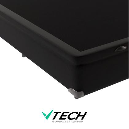 Imagem de Cama Box Baú Viúvo Preto V-Store 128x188x44