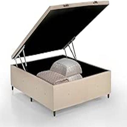 Imagem de Cama Box Bau Viuvo Suede(1.28X1.88)
