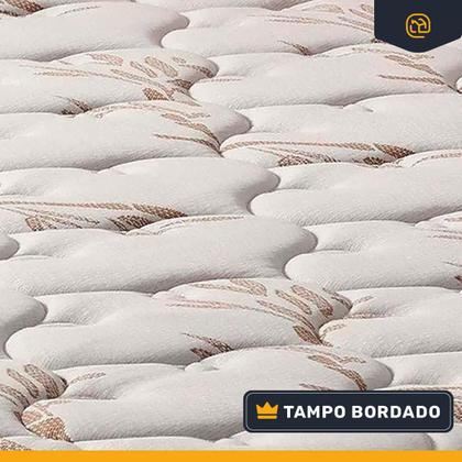 Imagem de Cama Box Bicama com Colchão de Molas Solteiro Anjos Classic Superlastic Com Auxiliar de Molas Unique Solteiro 88 cm