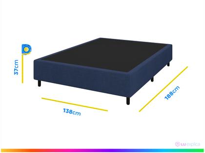 Imagem de Cama Box (Box + Colchão) Casal Plumatex 