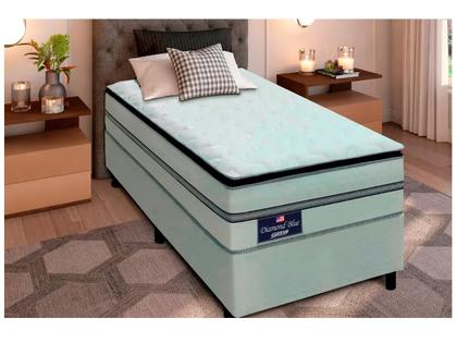 Imagem de Cama Box (Box + Colchão) Solteiro Gazin de Mola