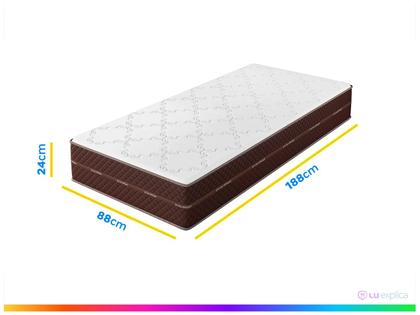 Imagem de Cama Box (Box + Colchão) Solteiro Prorelax 