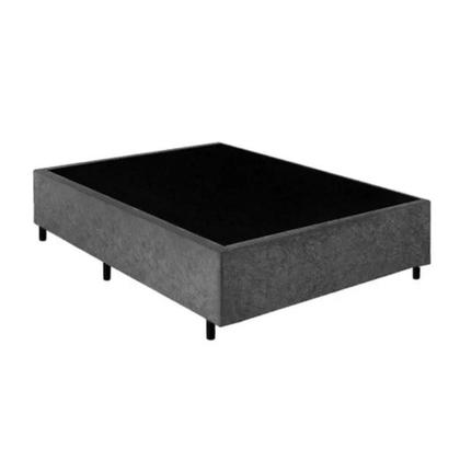 Imagem de Cama Box Casal 138 Cinza