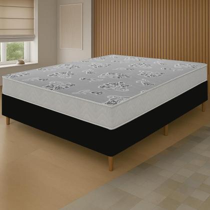 Imagem de Cama Box Casal Colchão Andes Espuma D20 138x188x49cm