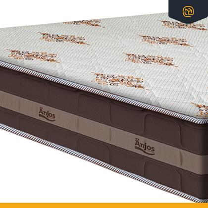 Imagem de Cama Box Casal + Colchão de molas - Anjos - Classic Superlastic 138cm