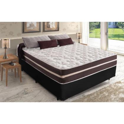 Cama Box Casal + Colchão De Molas Prime Colchões Classic Superlastic ...