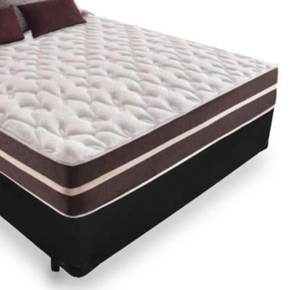 Cama Box Casal + Colchão De Molas Prime Colchões Classic Superlastic ...