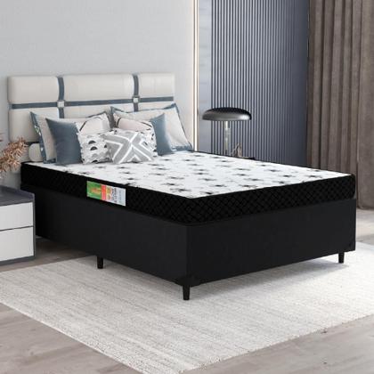 Imagem de Cama Box Casal Colchão Espuma 138X188X50Cm Polar