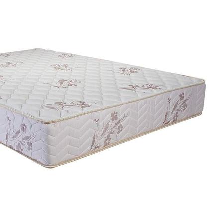 Imagem de Cama Box Casal: Colchão Espuma D45 Luckspuma  Gran Luck Floral + Base CRC Courano White(138x188)