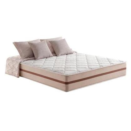 Imagem de Cama Box Casal + Colchão Mola Ensacada 22x188x138