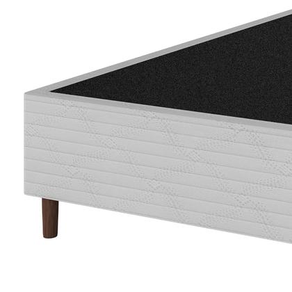 Imagem de CAMA BOX CASAL + COLCHÃO MOLAS ENSACADAS ATTRACTIVE UMAFLEX (138x188x63CM) BRANCO