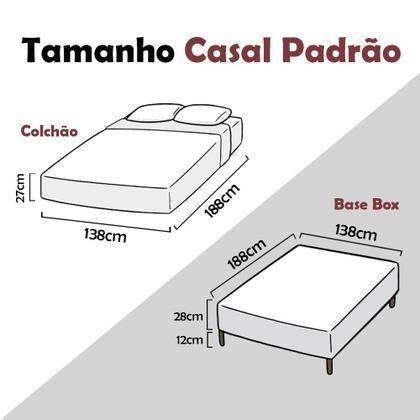 Imagem de Cama Box Casal + Colchão Molas Ensacadas Capitano EPS Europillow 138x188x67cm Full - Maestro Colchões