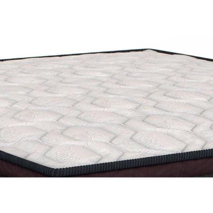 Imagem de Cama Box Casal: Colchão Molas Orthoflex MasterPocket Ensacadas Memory HP + Base CRC Courano White(138x188)