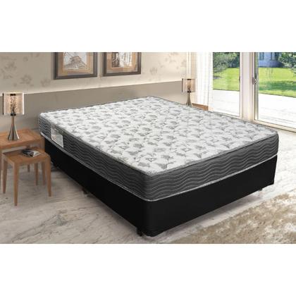 Imagem de Cama Box Casal + Colchão Ortobom ISO 100 Espuma D33 138x188x60