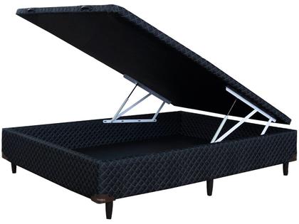 Imagem de Cama Box Casal com Baú (Box + Colchão) Ortobom