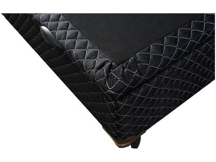Imagem de Cama Box Casal com Baú (Box + Colchão) Ortobom