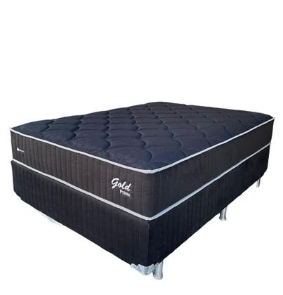 Imagem de Cama Box Casal de Molas Ensacadas Gold Prime Black da Bonno