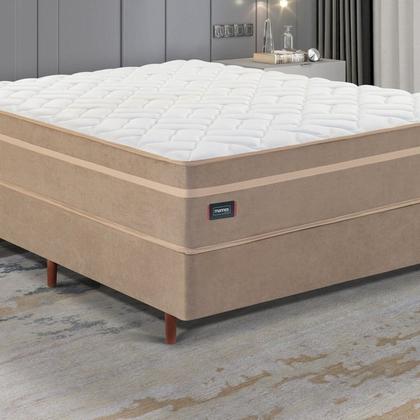 Imagem de Cama Box Casal Molas Ensacadas Tecnologia Gel Sense,Health Protection e Air Flow New York Mannes Beg