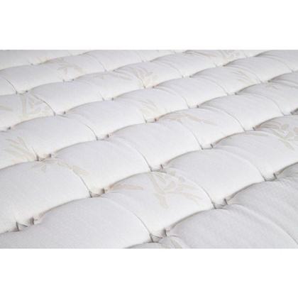 Imagem de Cama Box + Colchão Casal Castor Tecnopedic Silver Star AIR One Face 138x188x72cm