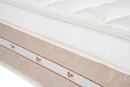 Imagem de Cama Box + Colchão Castor Queen Silver Star Air Double Face Pocket 158x198x61cm