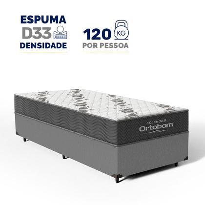 Imagem de Cama Box + Colchão - Espuma D33 Ortopédico Ortobom Airtech 100 Solteiro19
