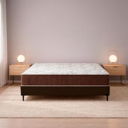 Imagem de Cama box + Colchão ISO 150 D45 Casal(138x188)-Ortobom