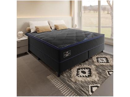 Imagem de Cama Box + Colchão King Gazin Bipartido 