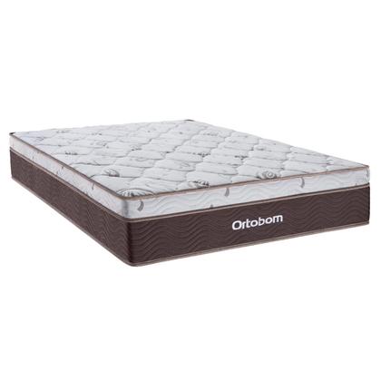 Imagem de Cama box + Colchão Sleep King Casal (138x188) - Ortobom