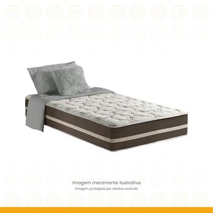 Imagem de Cama Box + Colchão Solteiro King Classic Molas Ensacadas 96x203x61cm